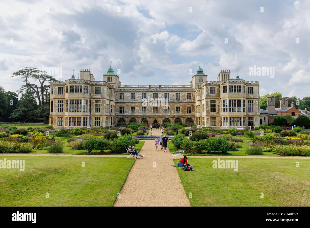 Audley End House, a largely early 17thcentury Jacobean country house and gardens near Saffron