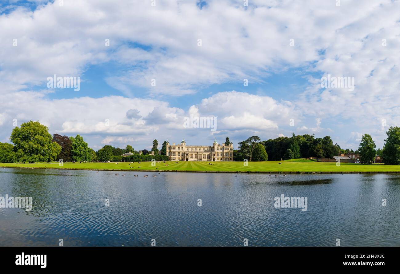 Audley End House, a largely early 17thcentury Jacobean country house near Saffron Walden, Essex
