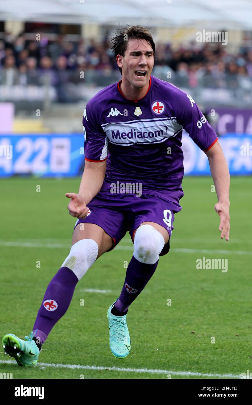 DUSAN VLAHOVIC ACF FIORENTINA 2021. 