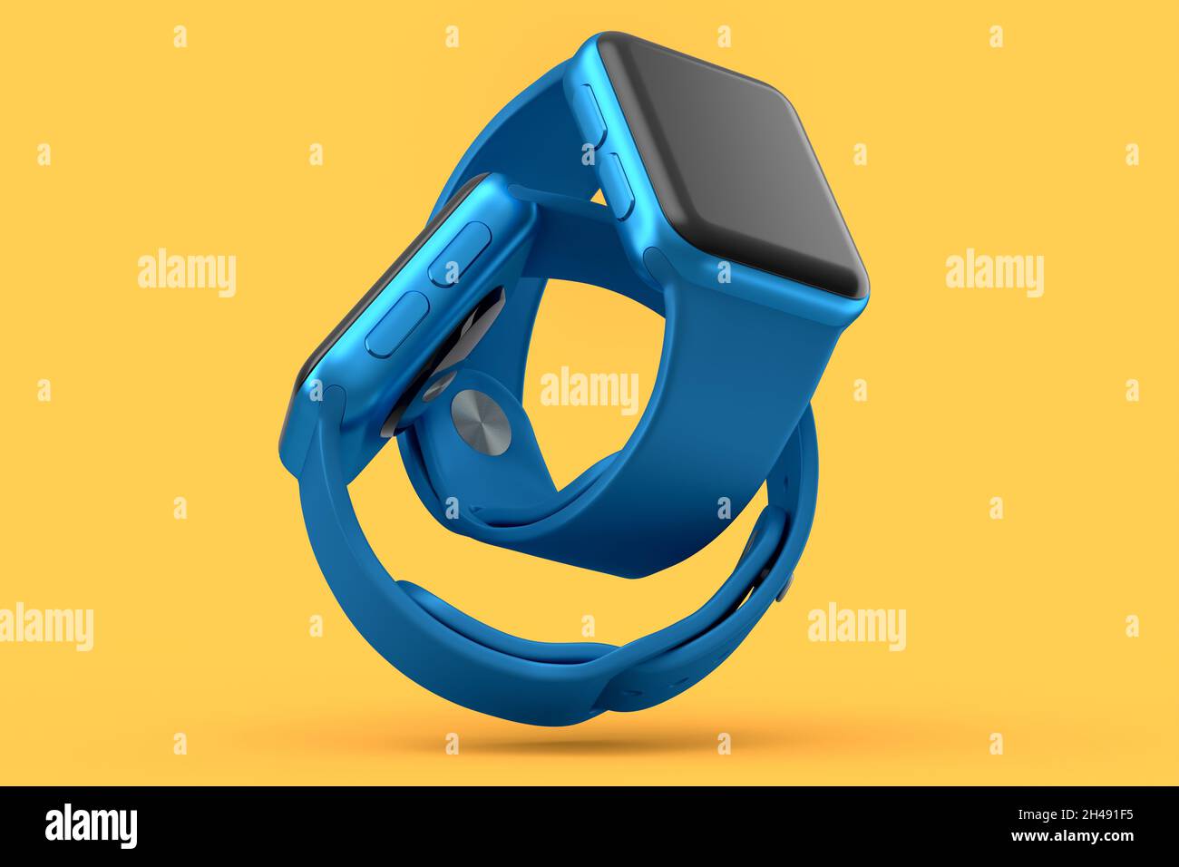 Fitness tracker with leather strap sale