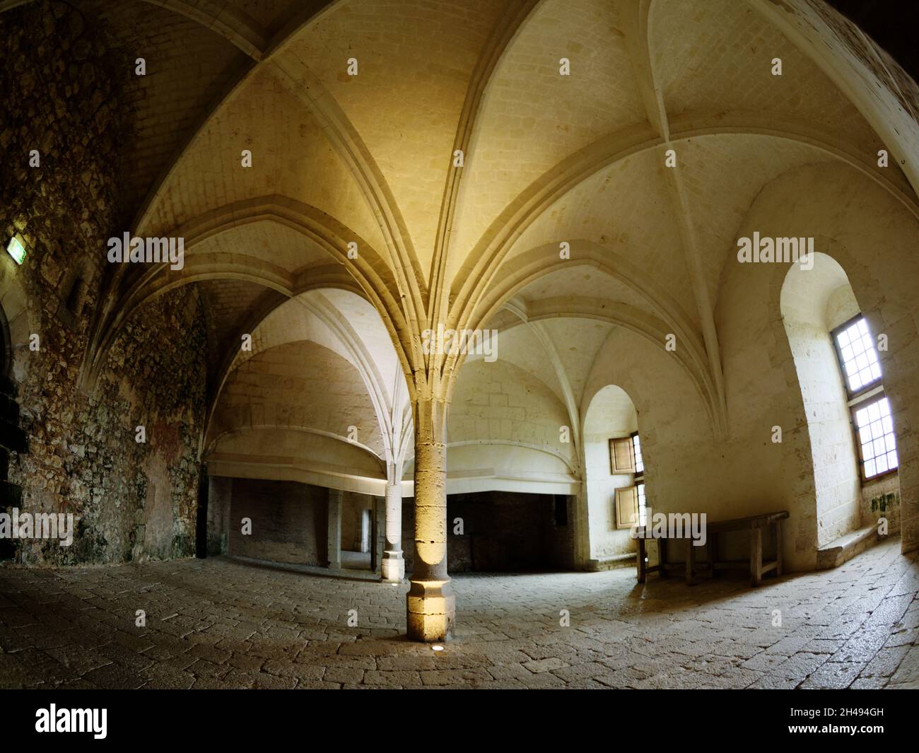 cuisines du château Stock Photo