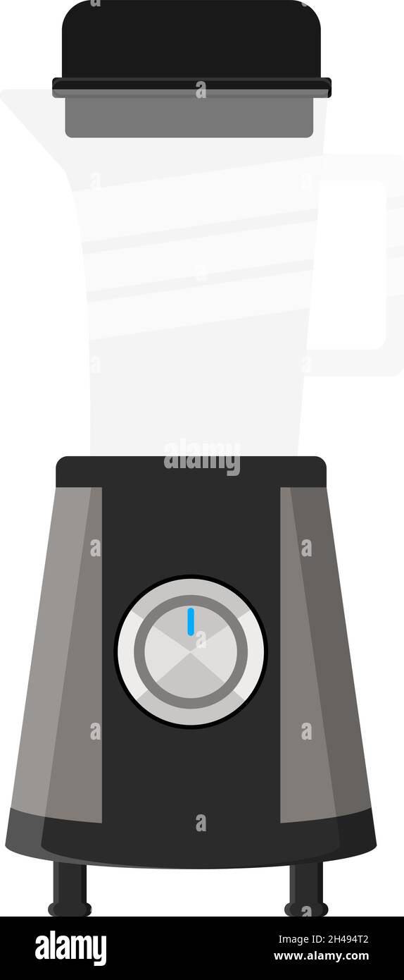 Electric blender, illustration, vector on a white background. Stock Vector