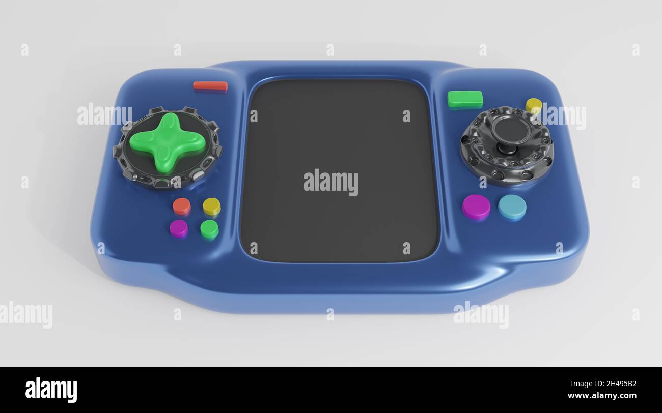 Handheld video game device Stock Photo Alamy