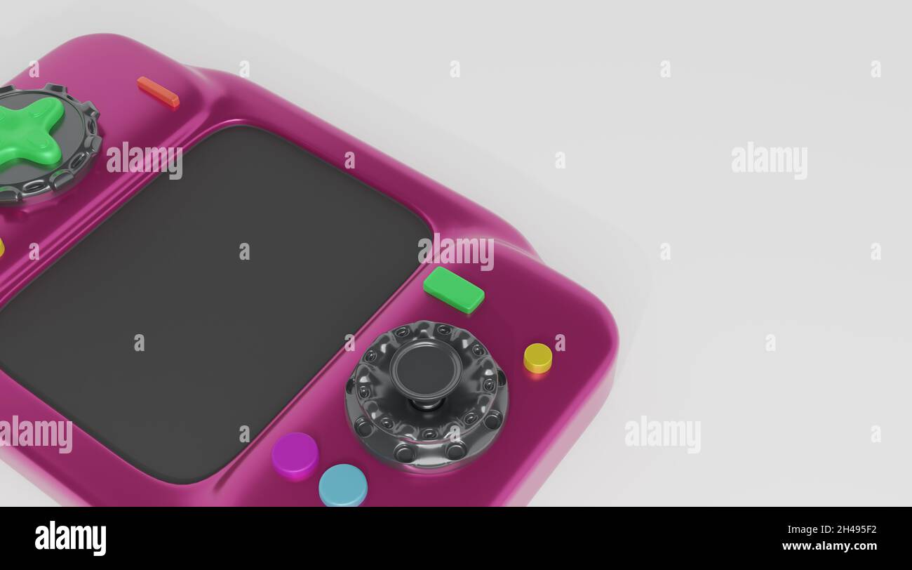 Handheld video game device Stock Photo Alamy