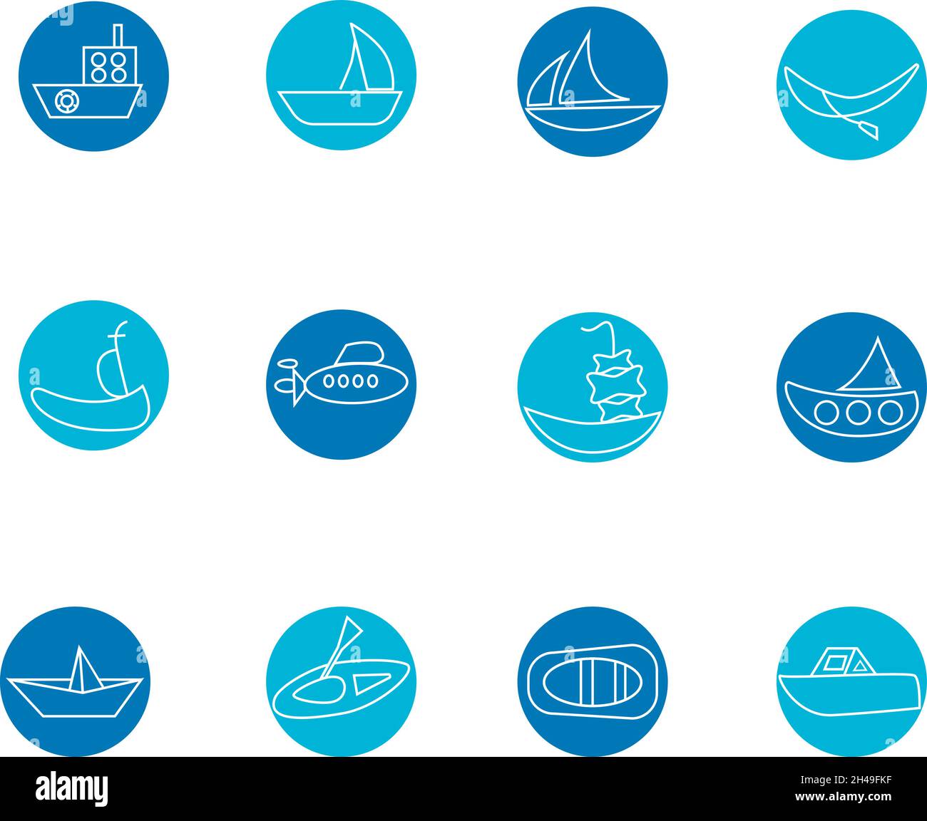 Maritime boats Stock Vector Images - Alamy