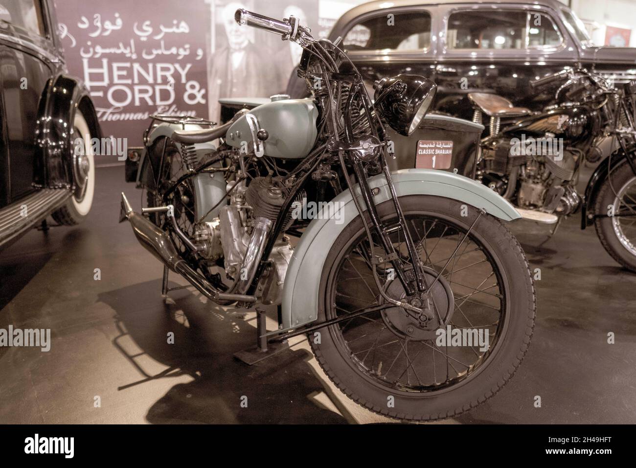 Bsa motorcycle old vintage classic hi-res stock photography and 