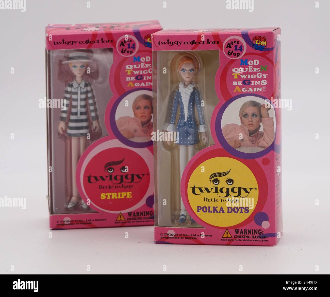 Twiggy dolls from 2004. Medicom in Japan had already done a couple