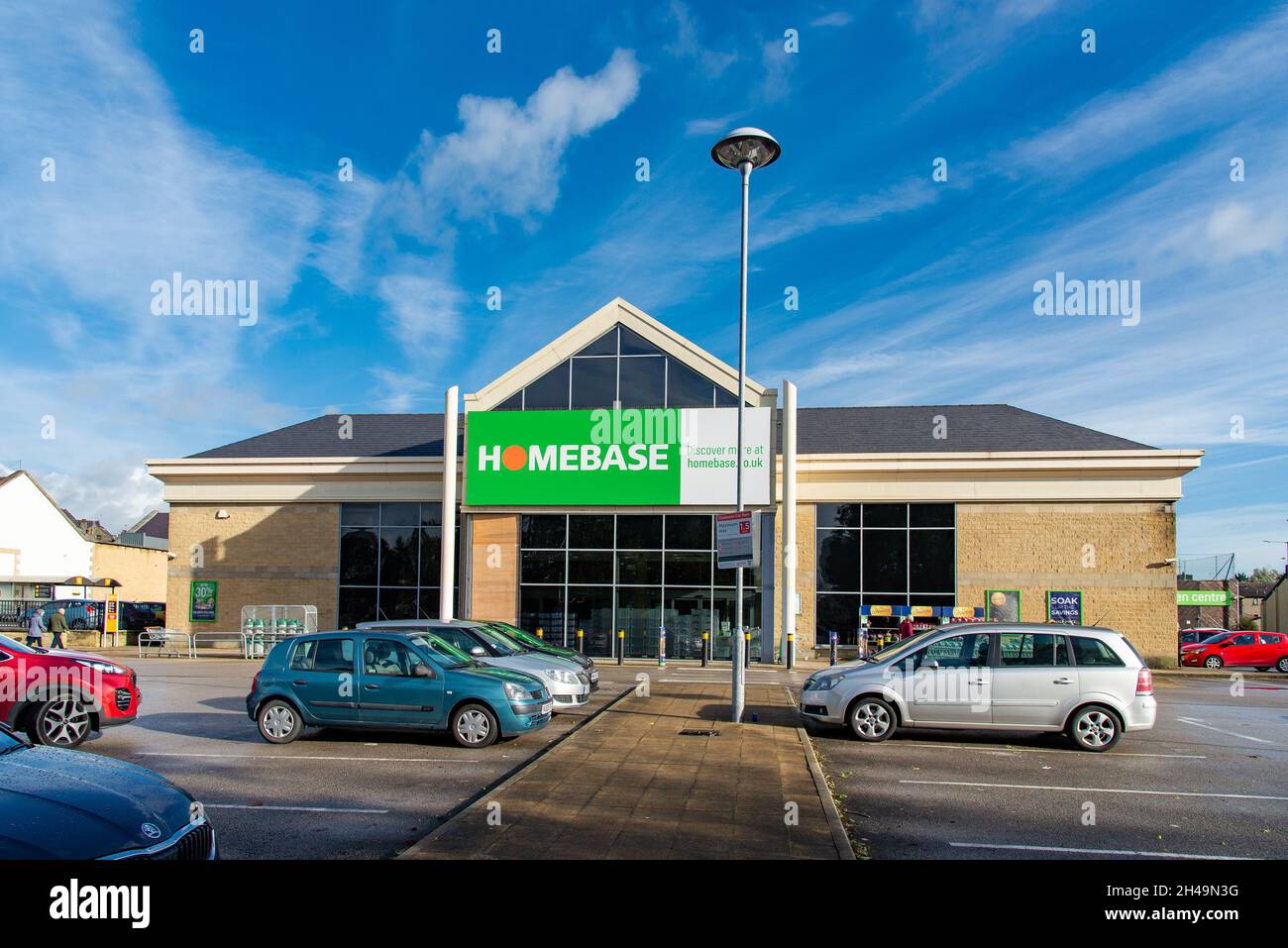 Homebase store, Clitheroe, Lancashire, UK. Stock Photo