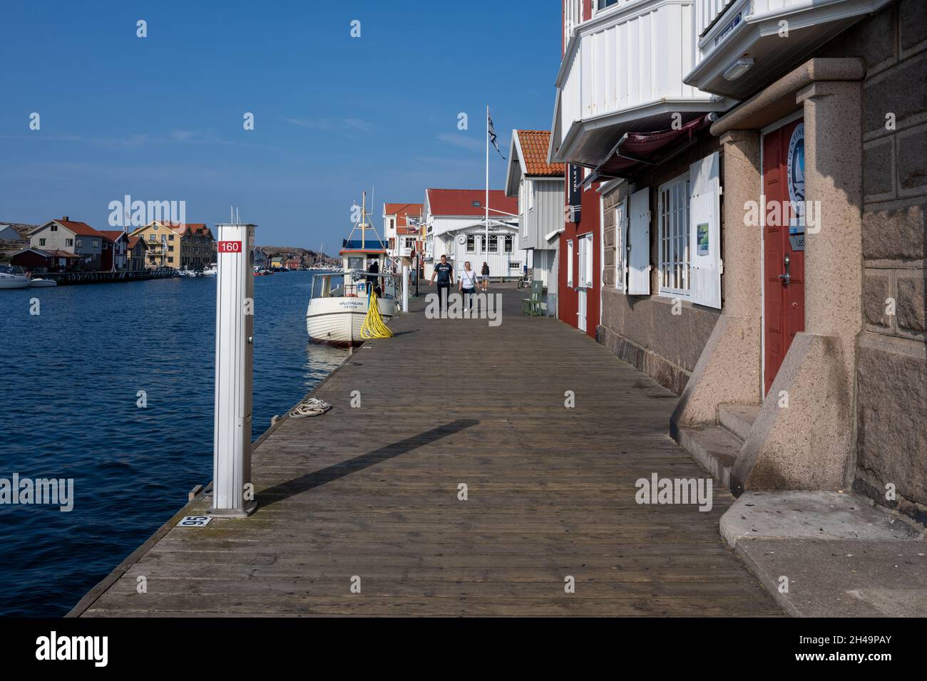 September 10, 2021 - Smogen, Sweden: The long boardwal…