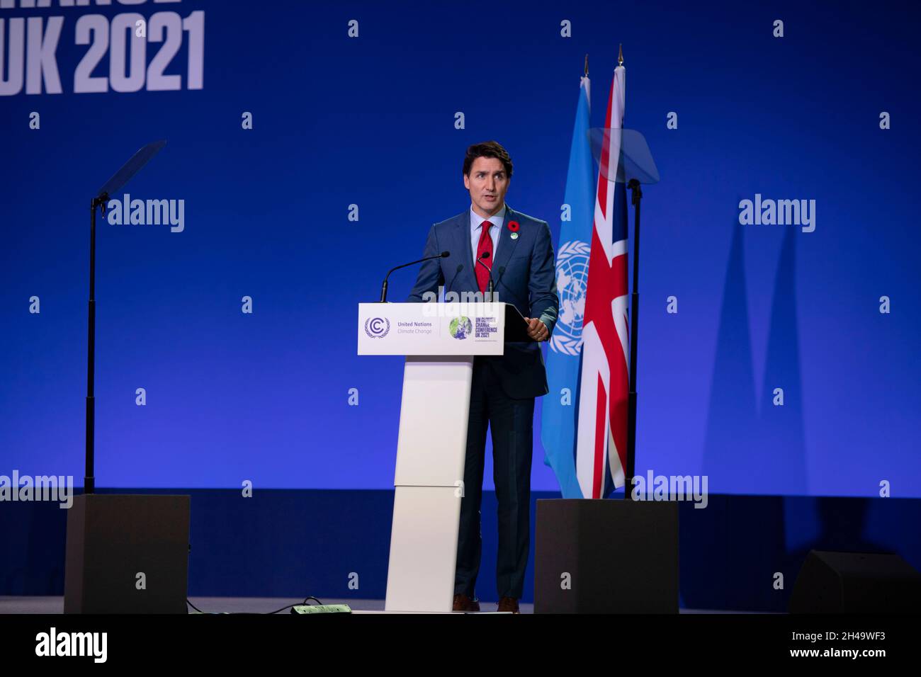 Glasgow, Scotland, UK. 1st Nov, 2021. PICTURED: Justin Pierre James ...