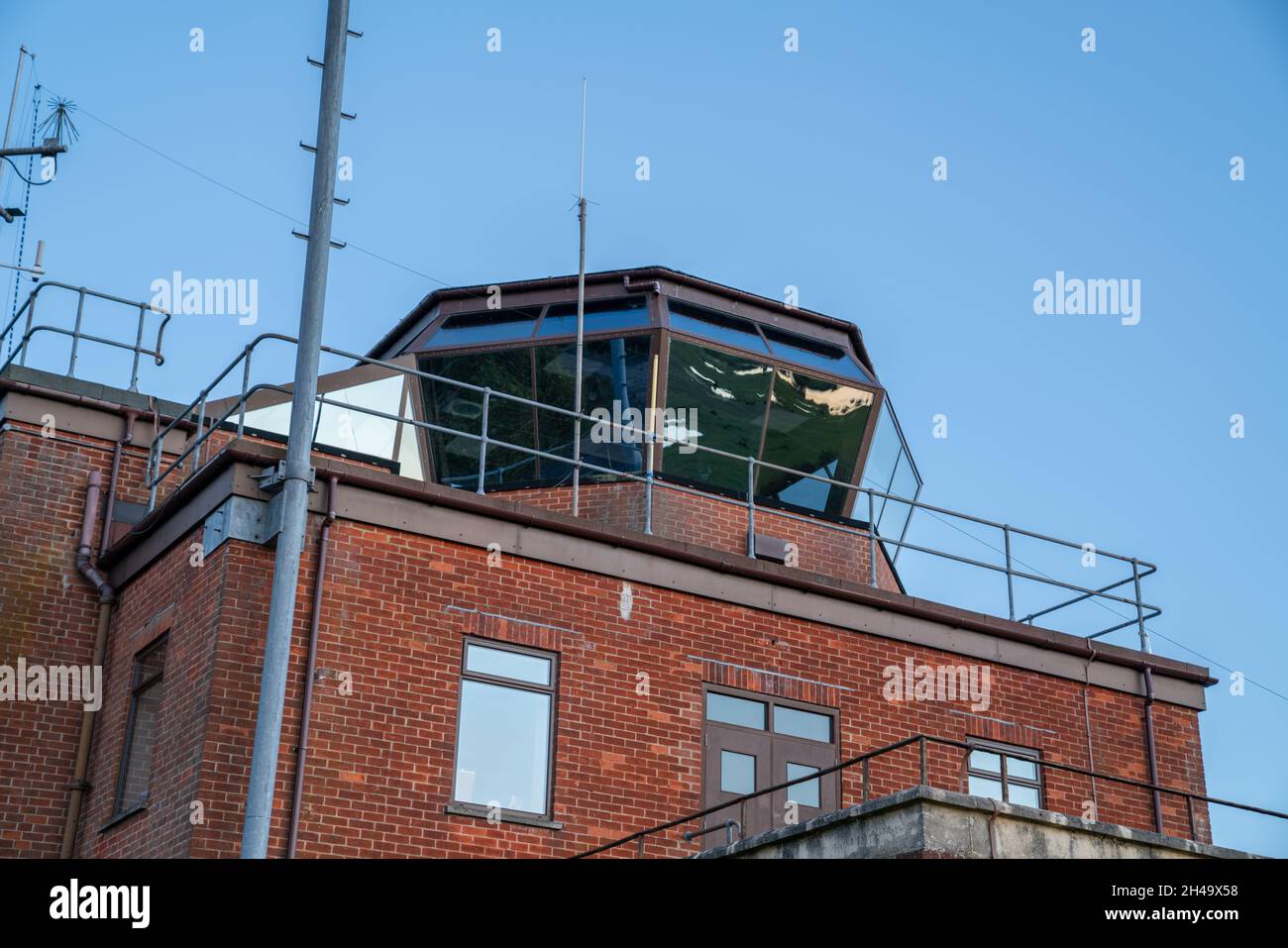 Greenham Common Airbase Control Tower, Berkshire, England, United