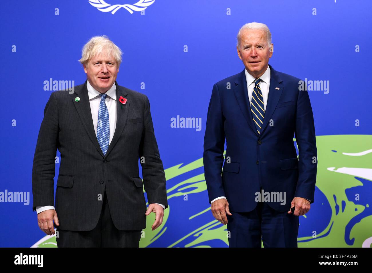 Boris Johnson, Joe Biden, 2021 Stock Photo