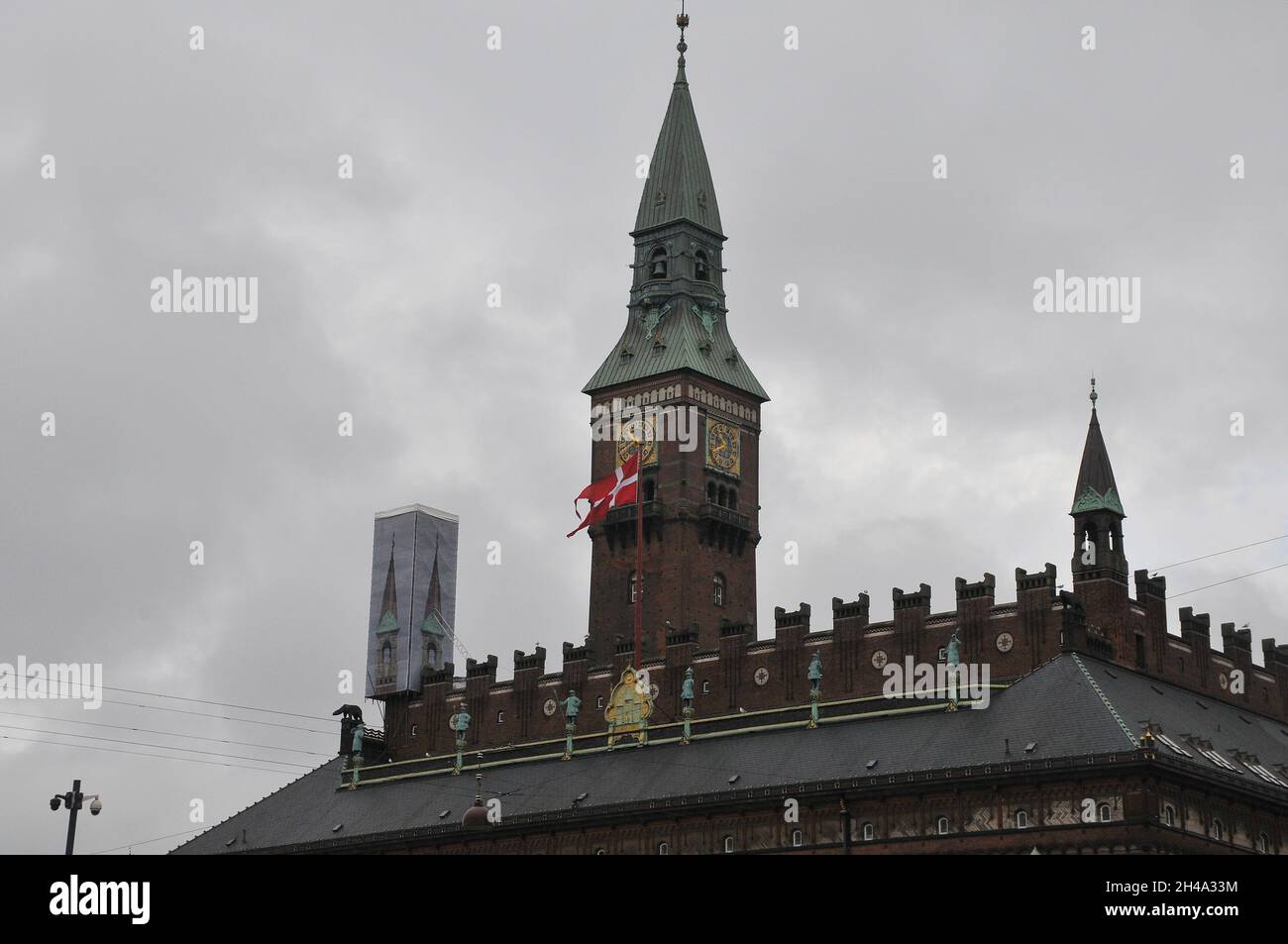 Council Denmark Copenhagen /Denmark / 01 November 2021 / Copenhagen Town hall council ...