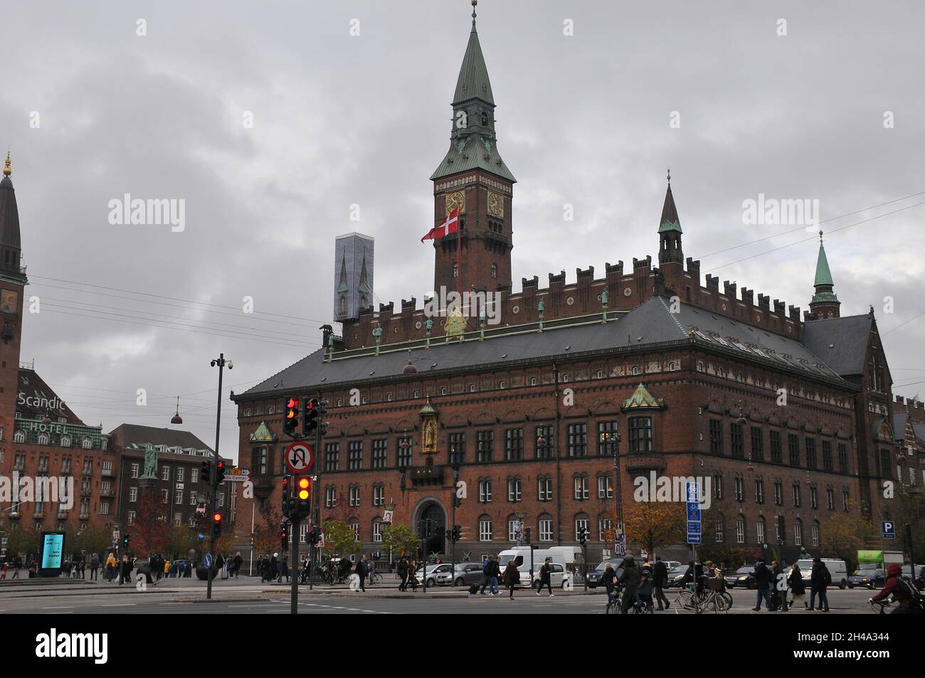 Council Denmark Copenhagen /Denmark / 01 November 2021 / Copenhagen Town hall council ...