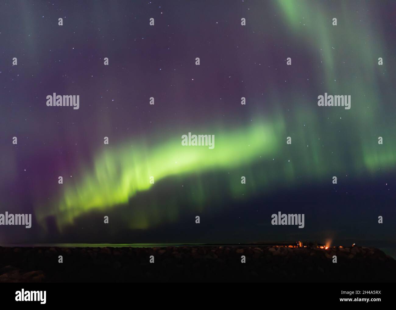 Northern lights aurora borealis iceland hi-res stock photography and ...