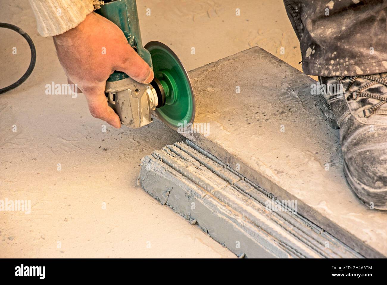 Make a Granite Knife with an Angle Grinder 