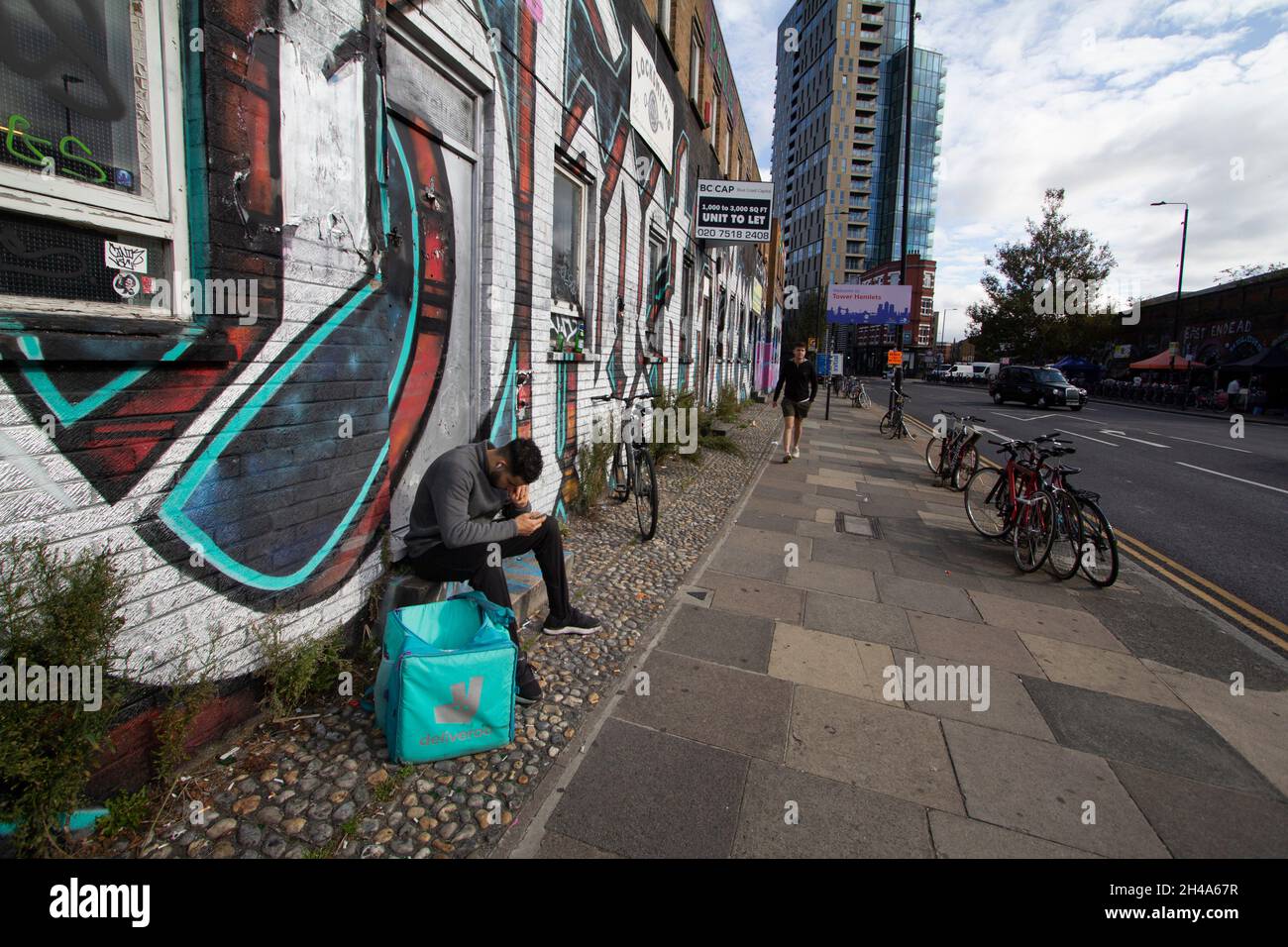 London food delivery hires stock photography and images Alamy