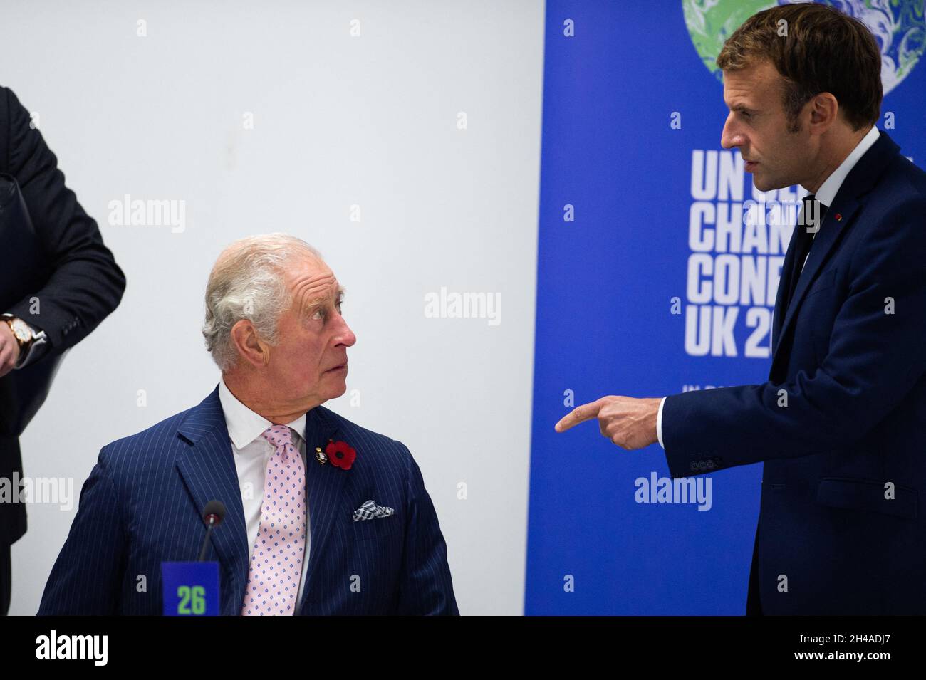 Britain Prince Charles, Prince of Wales and France President Emmanuel