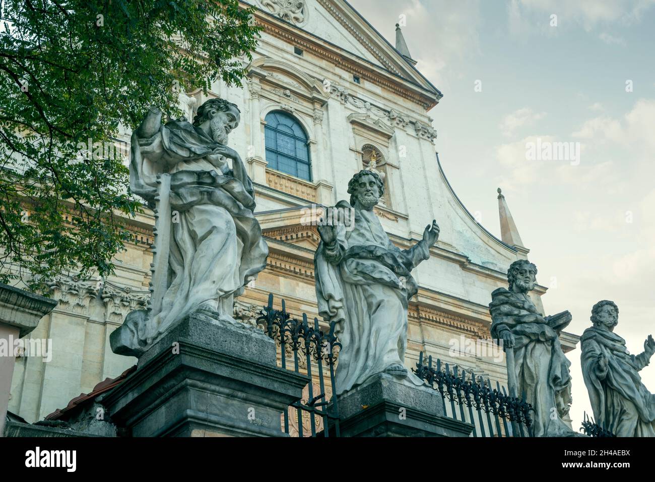 Catholic church of St. Peter and Paul in Krakow city, Poland Stock Photo