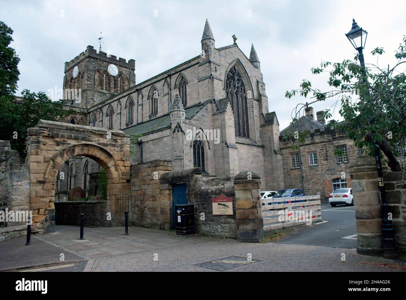 Hexham Abbey, Hexham, Northumberland, England, UK Stock Photo - Alamy