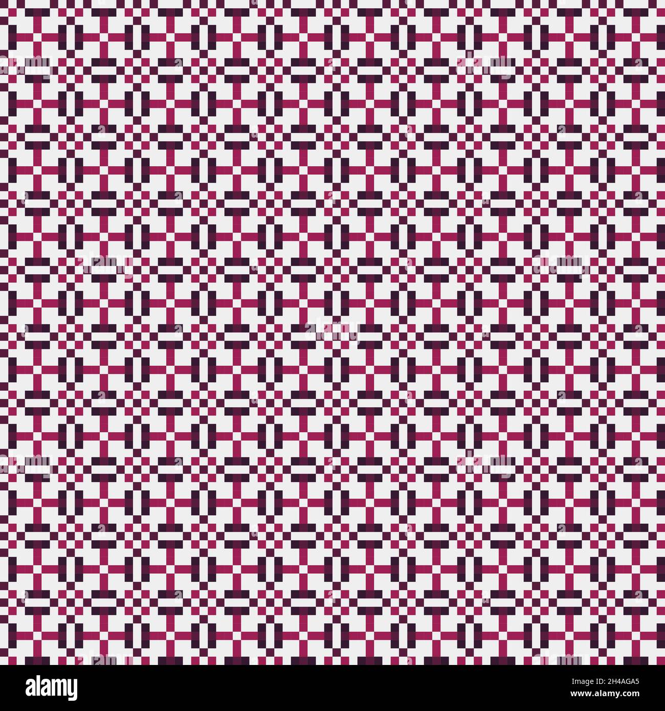 Abstract Cross-Pattern Dotted generative computational art illustration ...