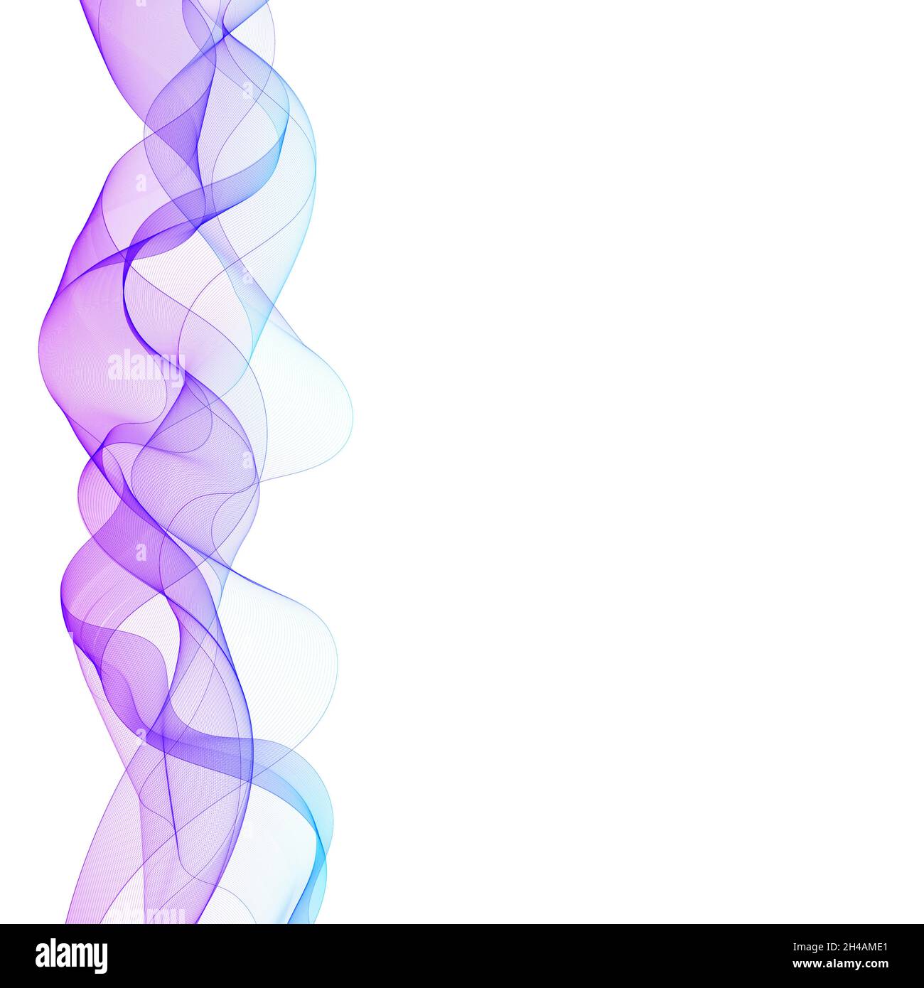 Abstract vector color wave. Design element Stock Photo - Alamy