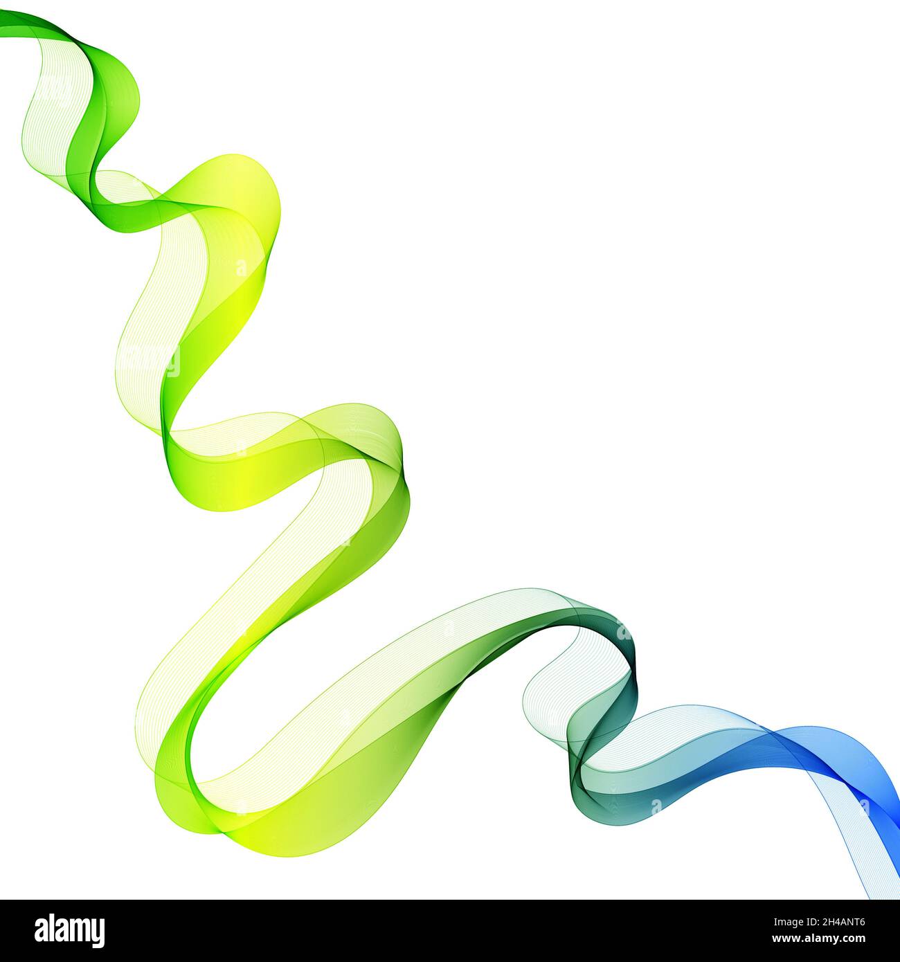 Abstract green and yellow wave background. eps 10 Stock Photo - Alamy