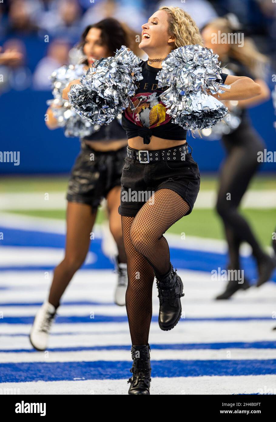 Colts Cheerleaders in the best Halloween costumes Sunday