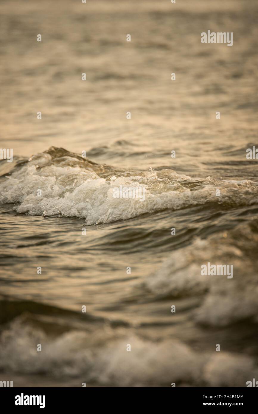 Beautiful view of soft ocean wave Stock Photo - Alamy
