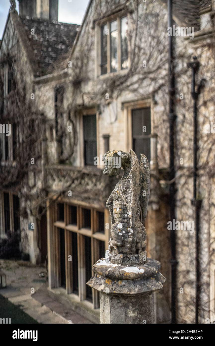 The manor house castle combe hi-res stock photography and images - Alamy