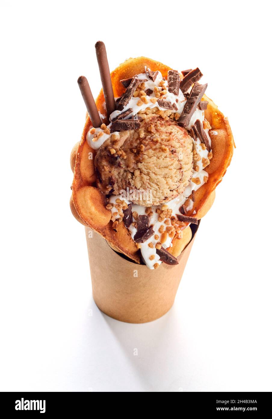 bubble waffle stick