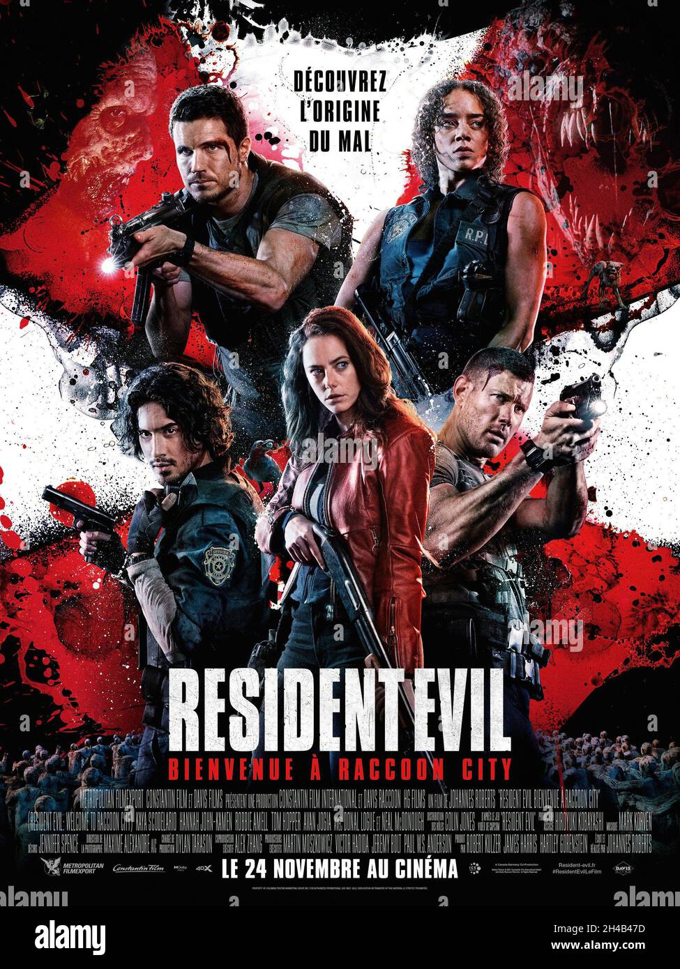 RESIDENT EVIL: WELCOME TO RACCOON CITY, (aka RESIDENT EVIL: BIENVENUE A ...