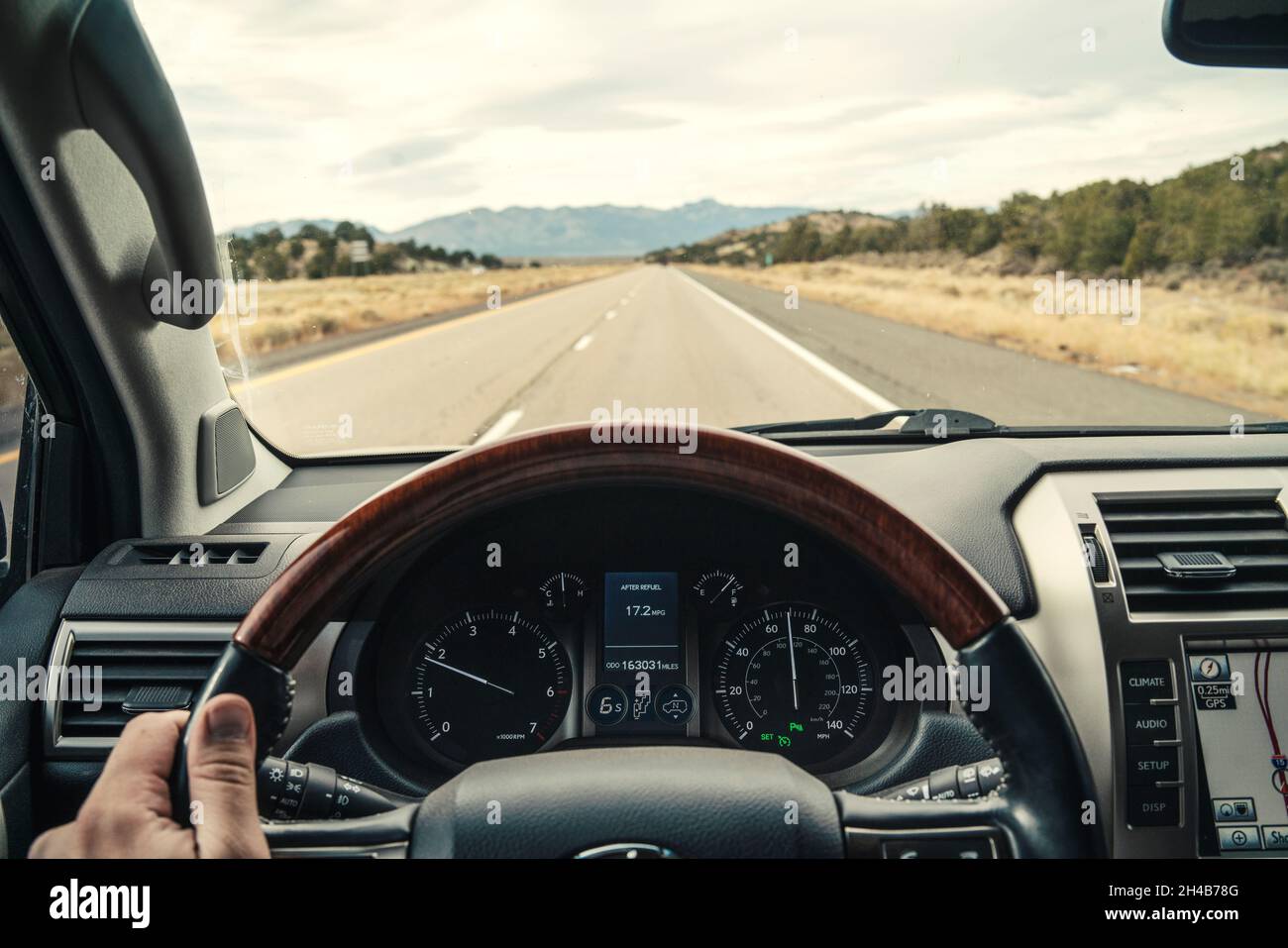 POV Driving Luxury Car On Highway Stock Photo Alamy POV Driving Luxury Car On Highway Stock Photo Alamy