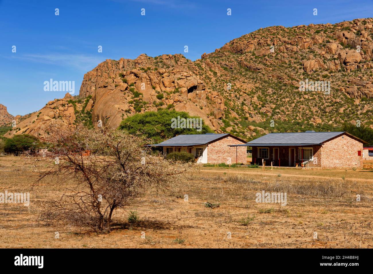 Guest houses on Farm Omandumba (guest farm) in the Erongo mountains