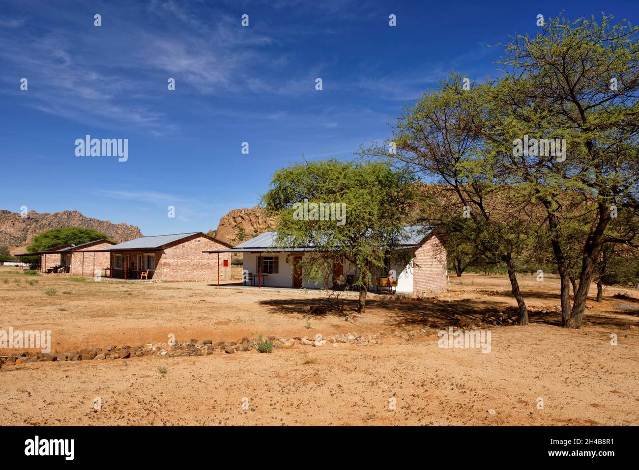 Guest houses on Farm Omandumba (guest farm) in the Erongo mountains