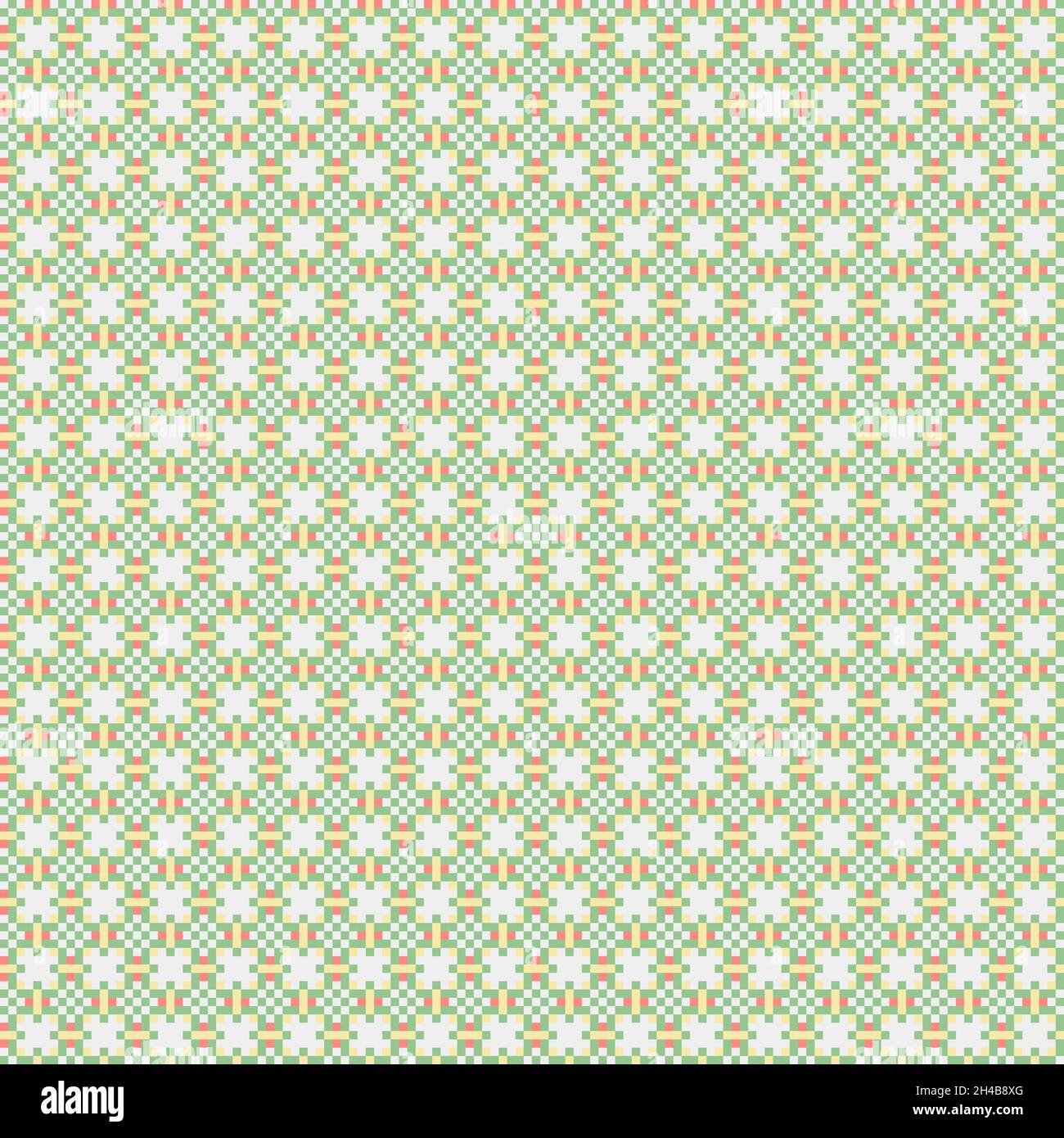 Abstract Cross-Pattern Dotted generative computational art illustration ...