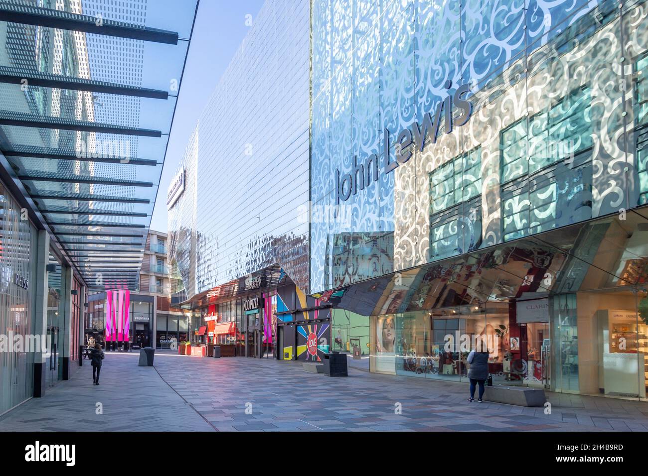 John lewis department store entrance hires stock photography and
