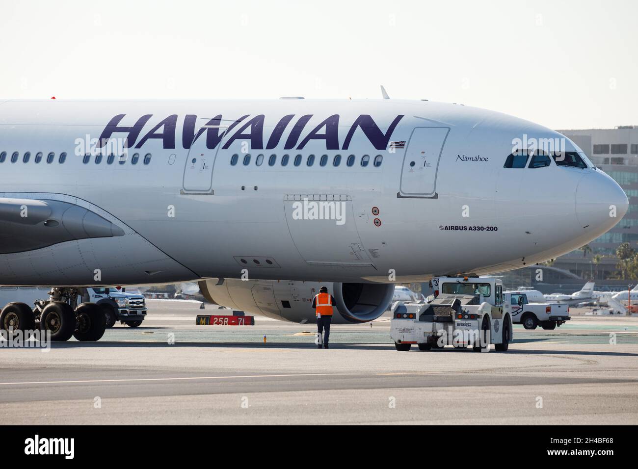 Image of a Hawaiian Airlines Airbus A330-200 (registered N378HA