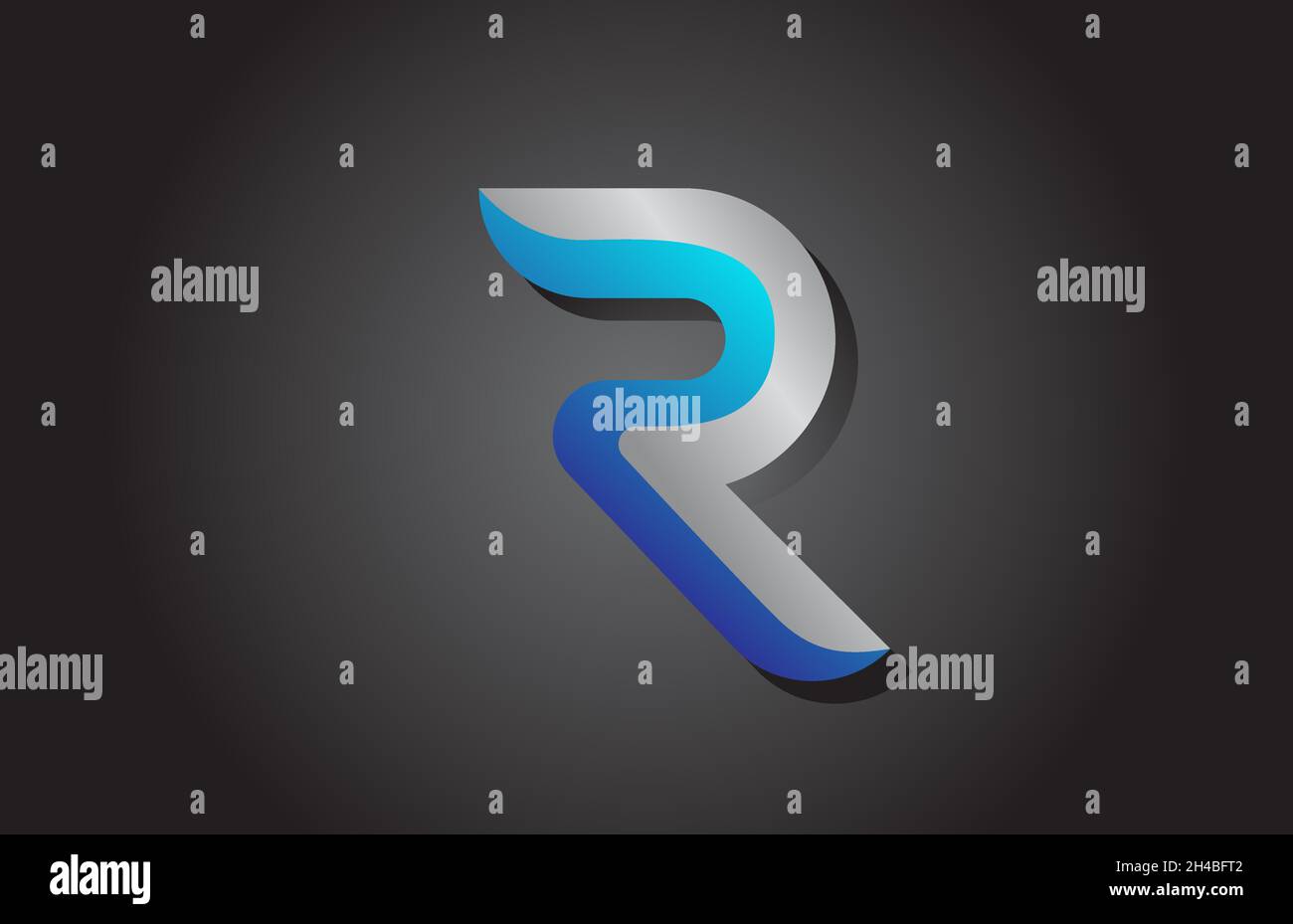 R alphabet letter logo icon. Creative design for business and company ...