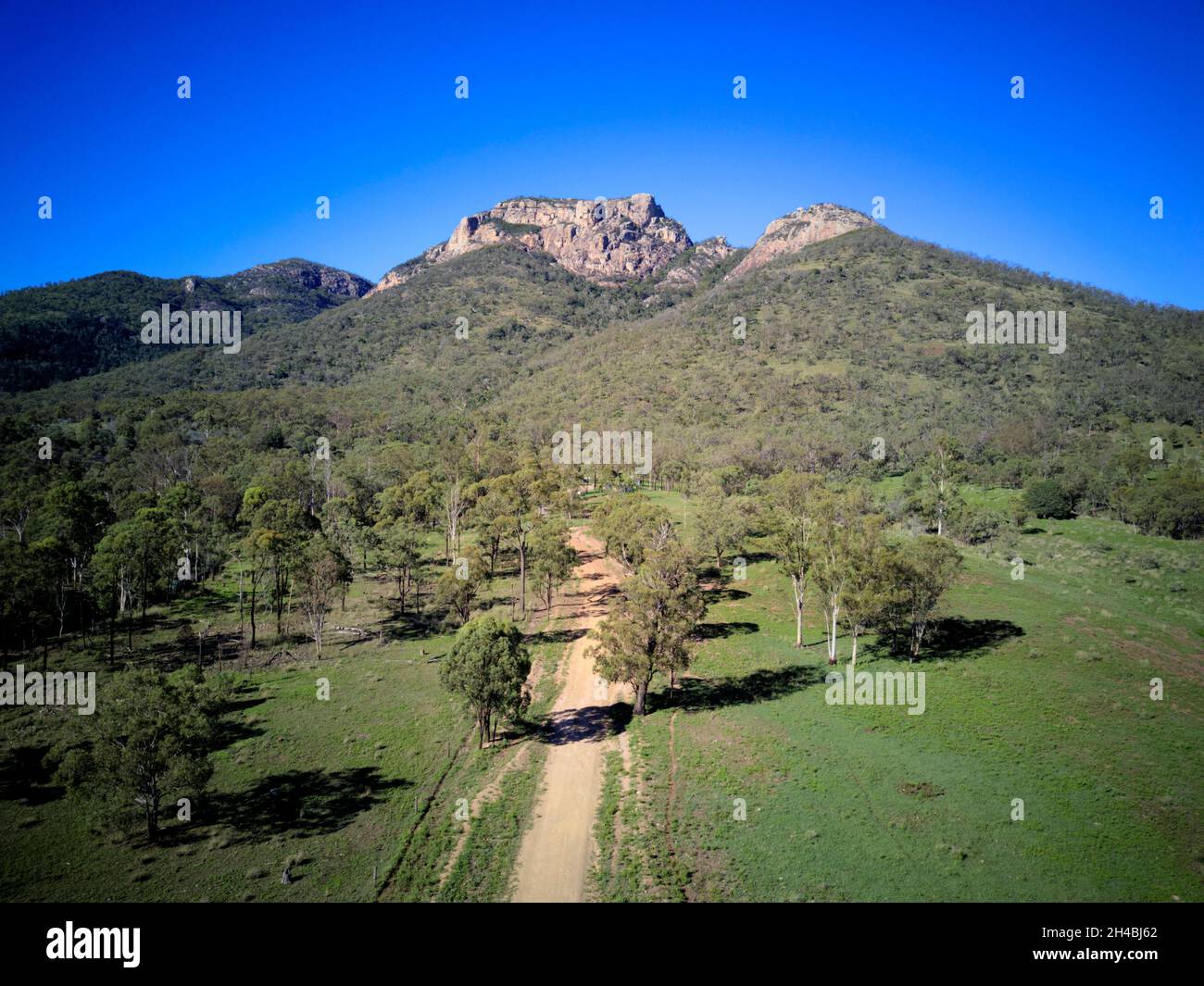 Mount Walsh National Park near Biggenden Queensland Australia Stock