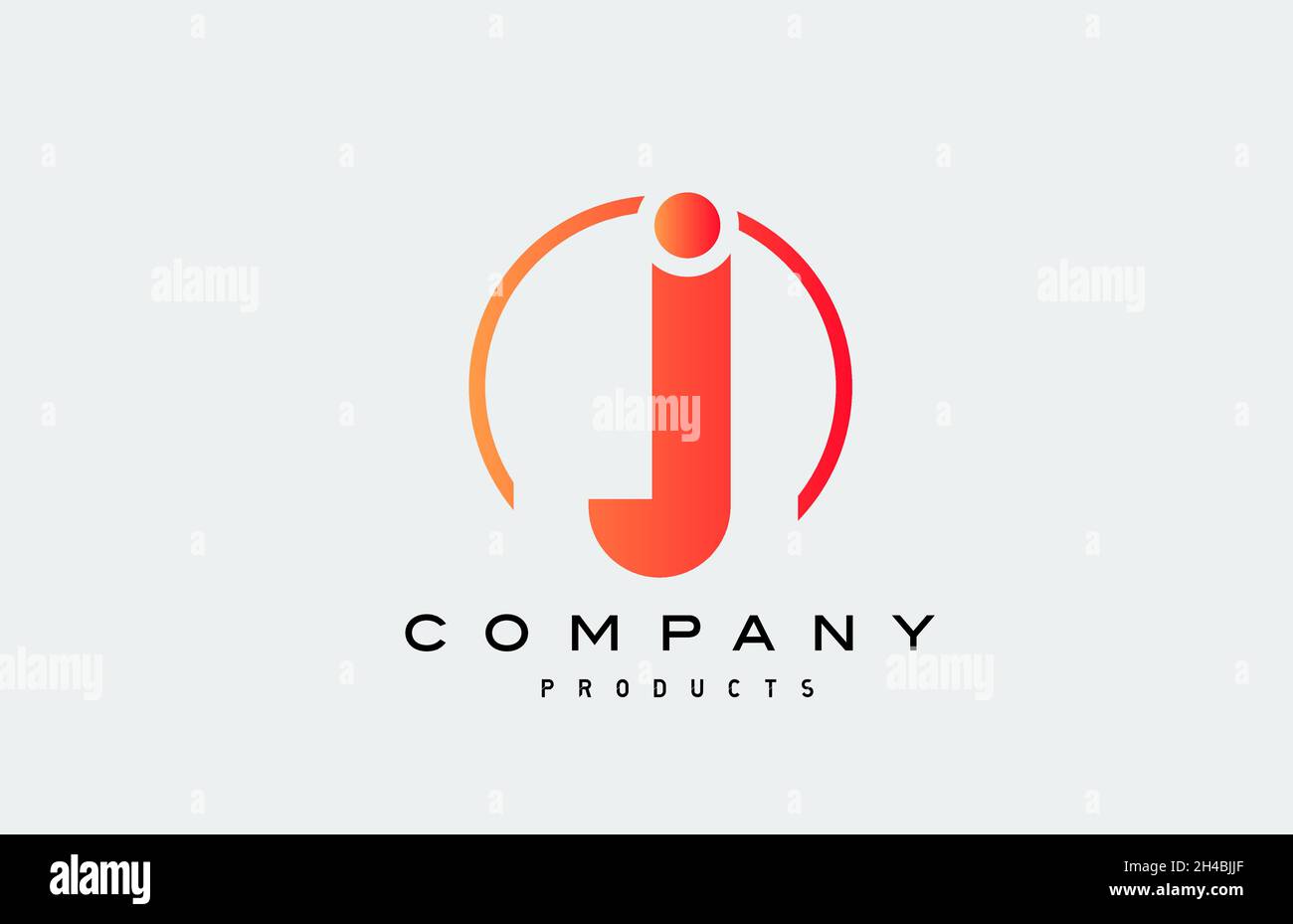 J alphabet letter logo icon. Creative design for business and company ...