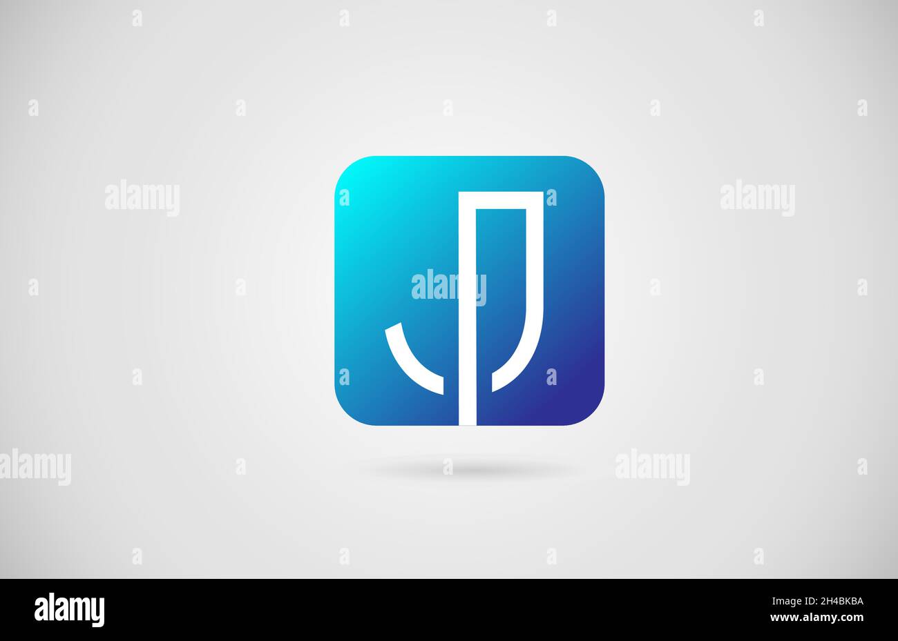 J alphabet letter logo icon. Creative design for business and company ...