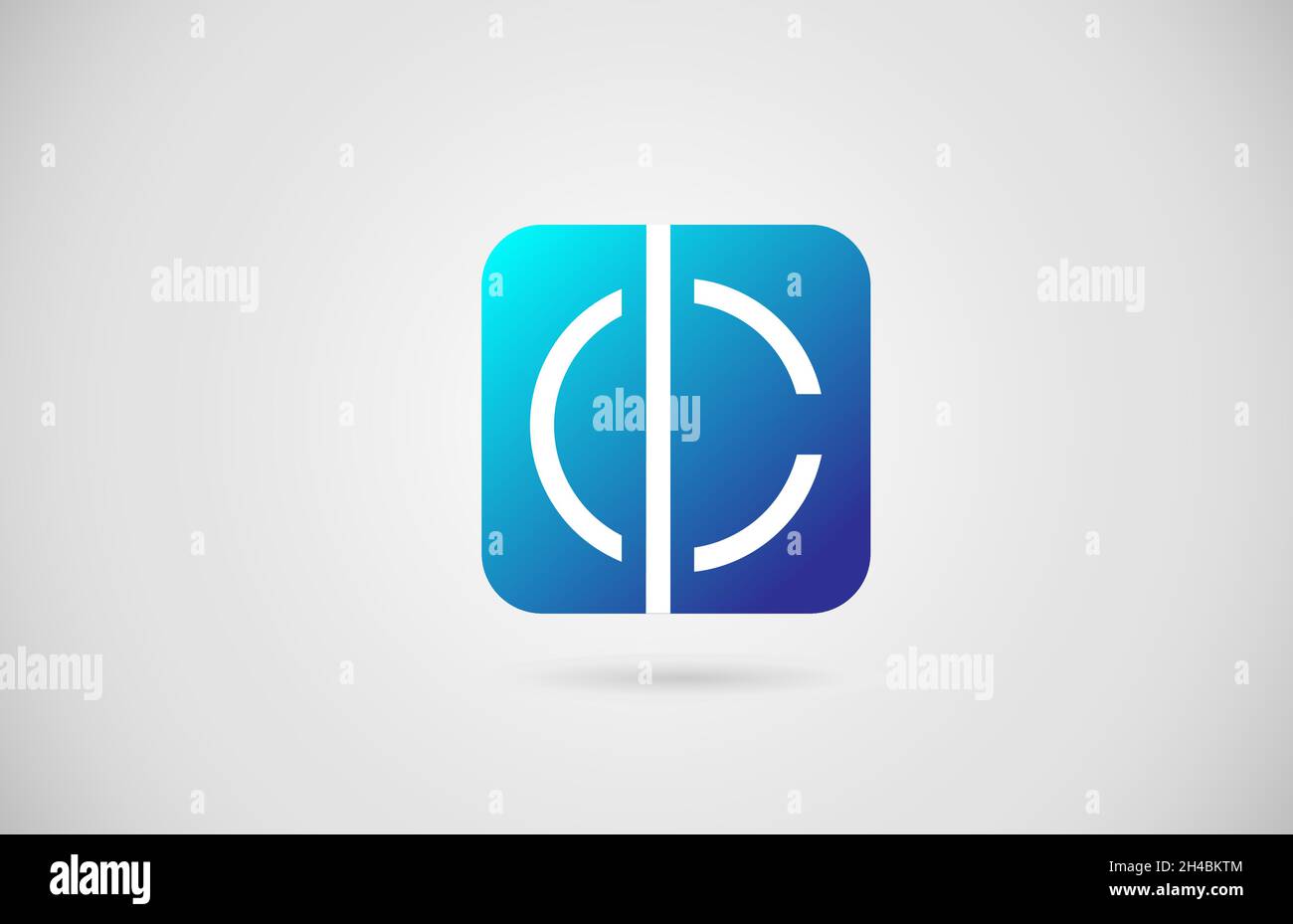 C alphabet letter logo icon. Creative design for business and company ...