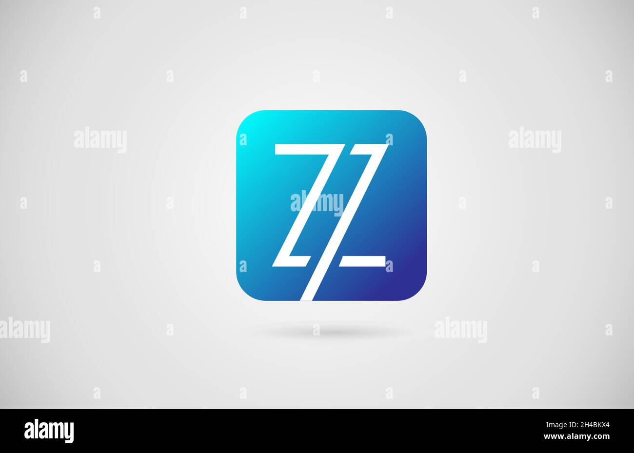 Z alphabet letter logo icon. Creative design for business and company ...