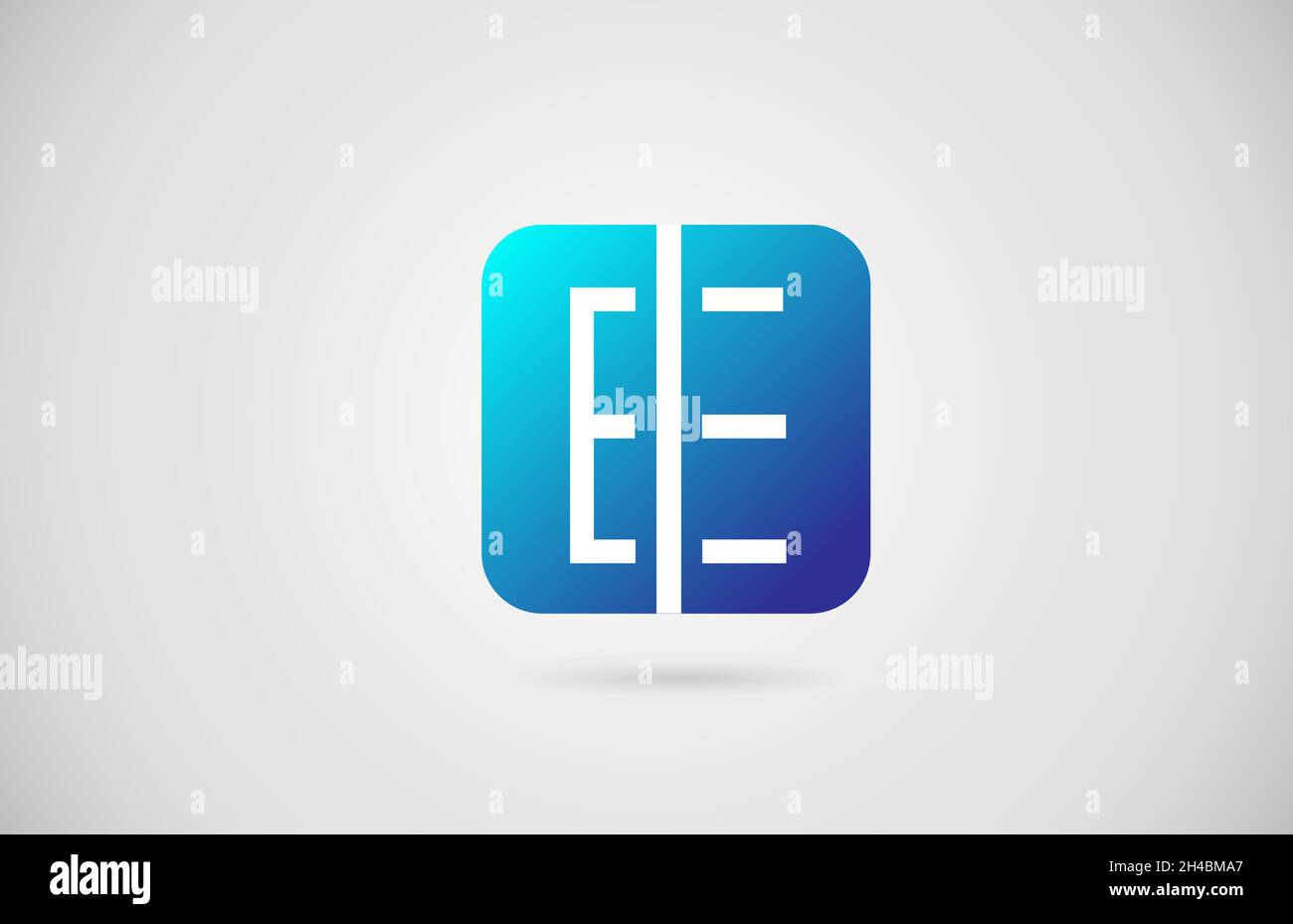 E alphabet letter logo icon. Creative design for business and company ...