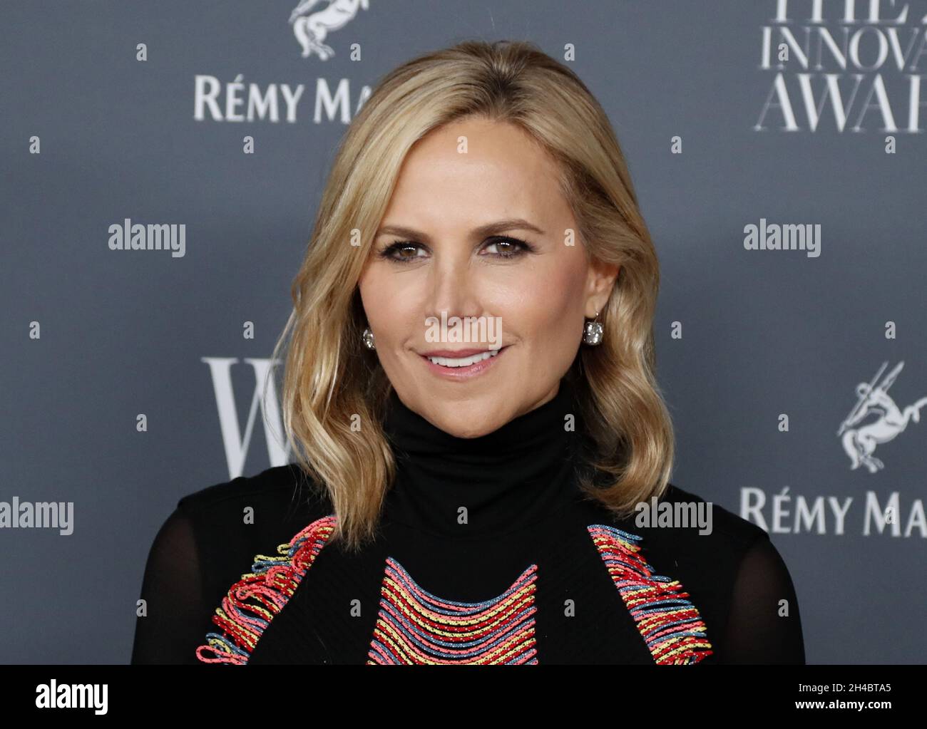 New York, United States. 01st Nov, 2021. Tory Burch arrives on the red  carpet at the WSJ Magazine 2021 Innovator Awards on Monday, November 1,  2021 at the Museum of Modern Art