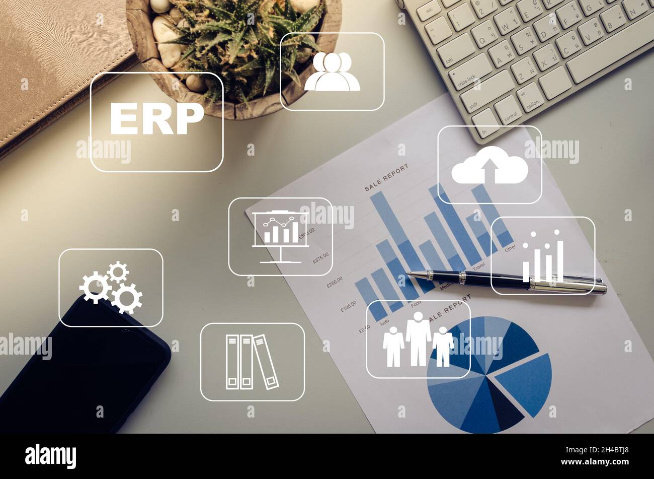 Enterprise Resource Planning (ERP) Software system for business ...