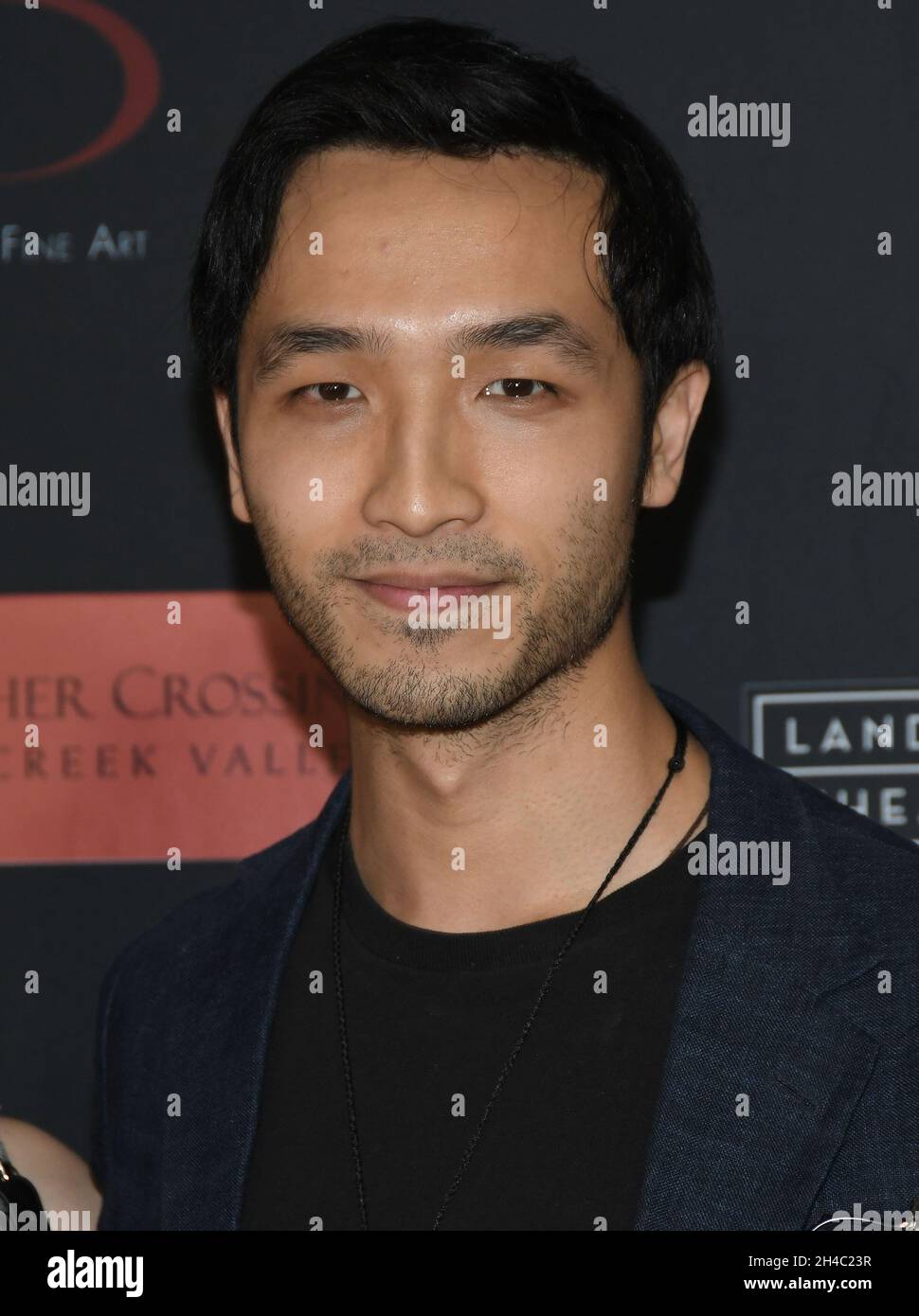Yoson An arrives at the 2021 Asian World Film Festival - Opening Night ...