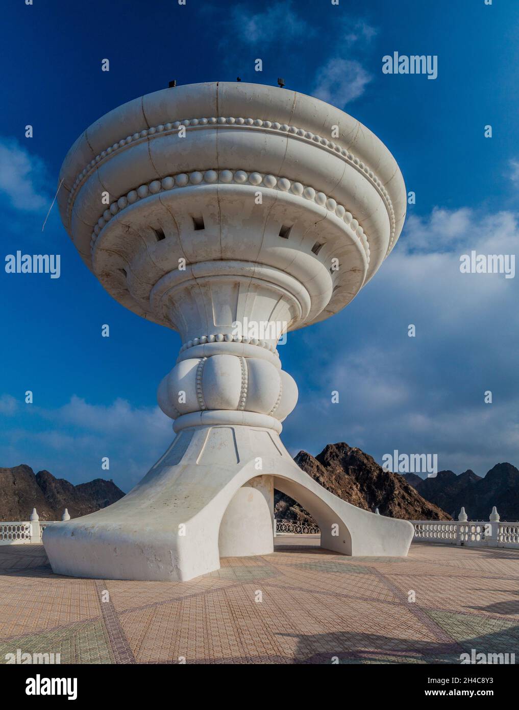 Giant incense burner in Muscat, Oman Stock Photo Alamy
