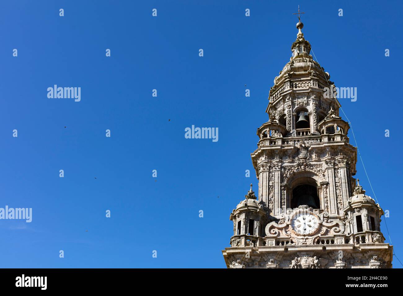 Kathedrale von Santiago de Compostela Stock Photo